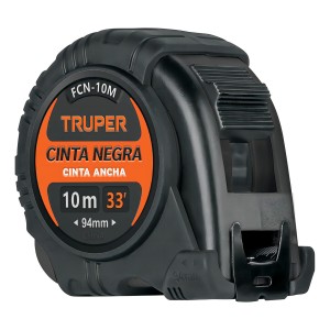 Cinta Métrica Contra Impactos 10 M, 32 Mm, Truper 103057