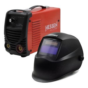 Soldadora Inverter Hessen Pro 130 Amp + Careta Fotosensible