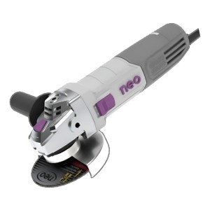 Amoladora Angular 5'' Industrial 1100w Neo Aa1025 + 2 Discos