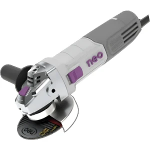 Amoladora Angular 5'' Industrial 1100w Neo Aa1025 + 2 Discos