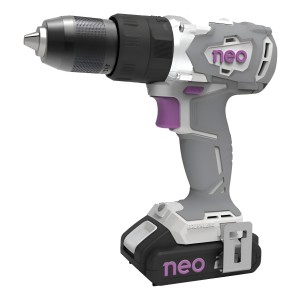 Taladro Percutor Inalámbrico De 13mm Neo Tp913/20c1 20v Tyt