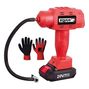 Inflador Compresor Pistola A Bateria 20v Equus + Regalos Tyt