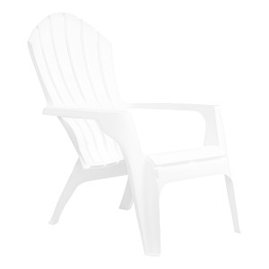 Mueble De Jardín Sillón Miami Gris Para Exterior Garden Life Color Blanco Lisa