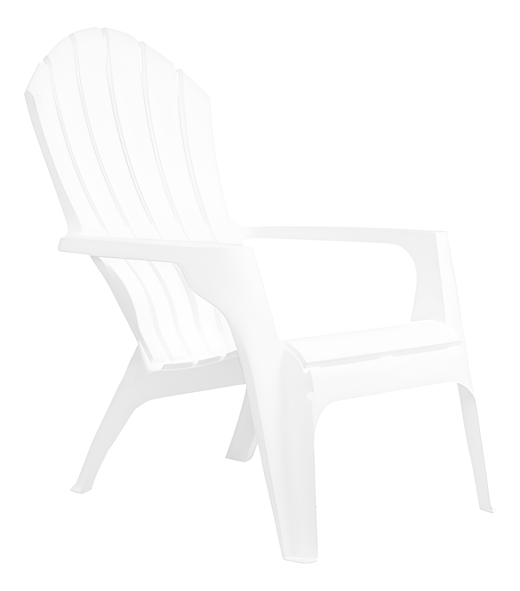 Mueble De Jardín Sillón Miami Gris Para Exterior Garden Life Color Blanco Lisa