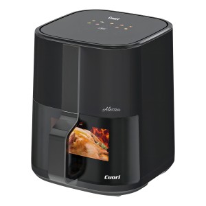 Freidora De Aire Digital Cuori Alessia 4.5l Negro Con Ventana