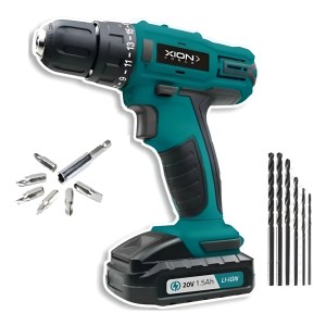 Taladro Atornillador 20v - 2 Baterias Litio 1 Año Garantía !