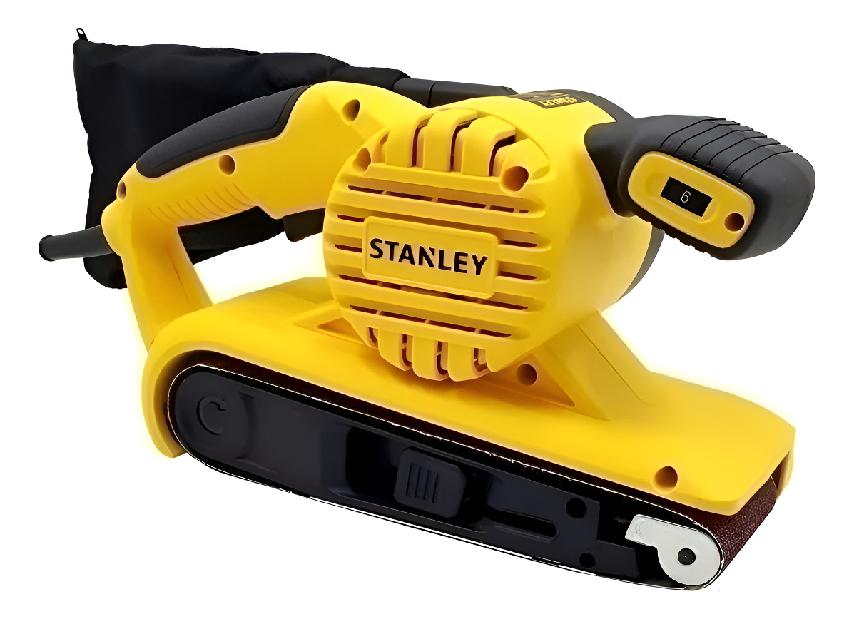 Lijadora De Banda Stanley Sb90 900w 240-380 M/min Color Amarillo