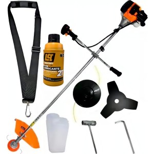 Desmalezadora Motoguadaña Naftera 52cc 2t Tiendanext Cuchilla Carretel Arnes + Aceite