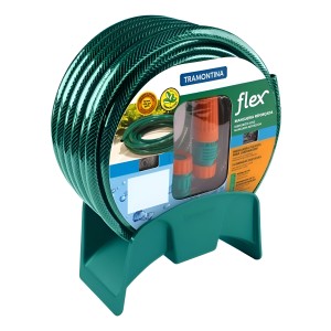 Manguera Riego Reforz Tramontina 21m Acoples Y Soporte - Tyt