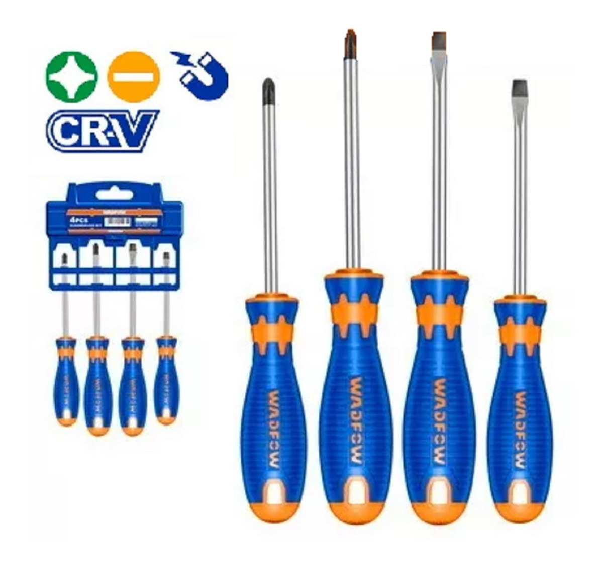 Set 4 Destonilladores Cromo Vanadio Wadfow - Tyt