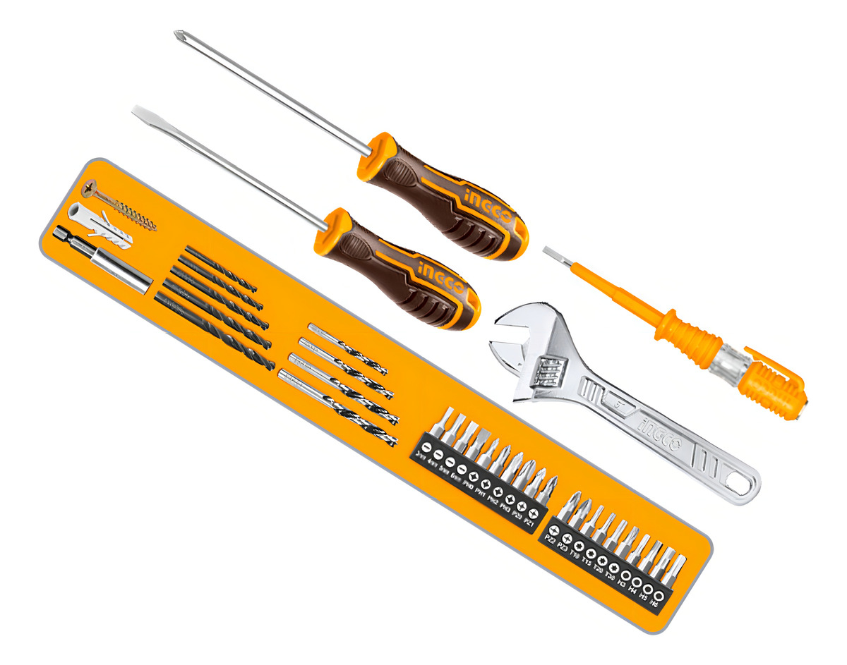 Kit Atornillador A Bateria Ingco + 89 Accesorios Hkthp10891 - Imagen 4