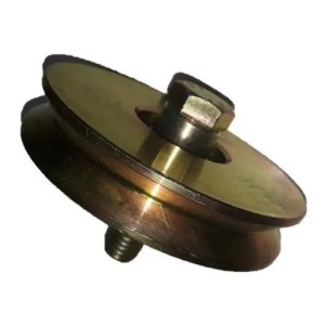 Ruedas Para Porton Corredizo Con Ruleman En V 120 Mm - Tyt