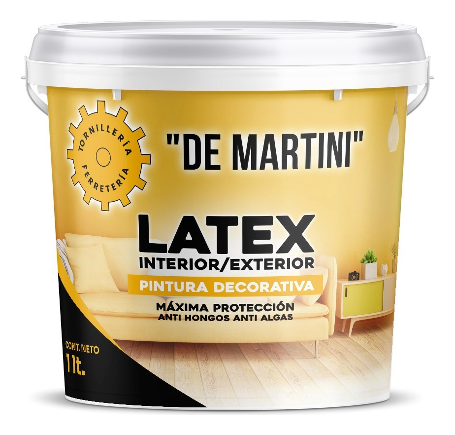 Pintura Látex Al Agua Antihongos Cielo Rasos 18 L Tyt