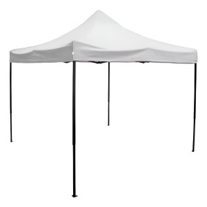 Gazebo 3x3 Impermeable Reforzado Filtro Anti Uv Color Blanco