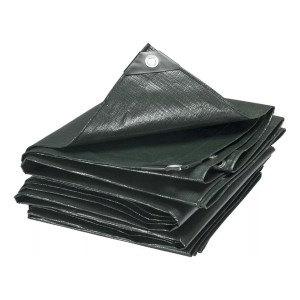 Lona Toldo Camping 4x3 - 100% Impermeable Ojales Reforzados