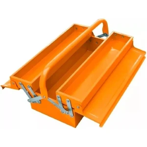 Caja Valija Herramientas Ingco Metálica Plegable 2 Niveles