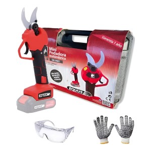 Tijera De Podar A Bateria Inalambrica Equus + Regalos - Tyt