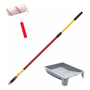 Kit Para Pintar Rodillo + Bandeja + Extencible Mundo Color