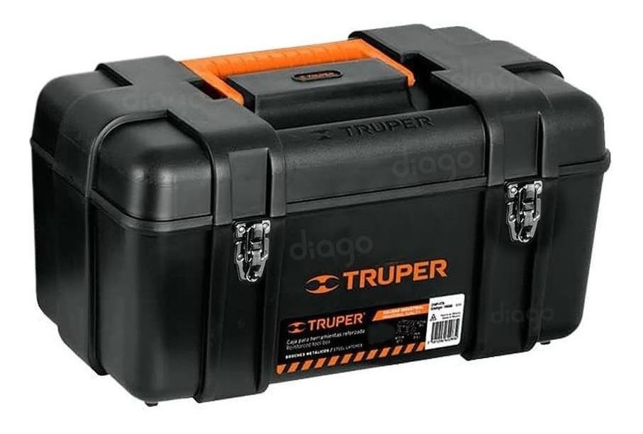 Caja Para Herramienta, Plástica De 23 , Industrial Truper Negro - Imagen 2