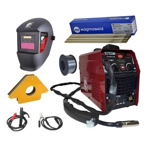 Soldadora Inverter 3 En 1 Equus 100 Amp + Careta + Alambre