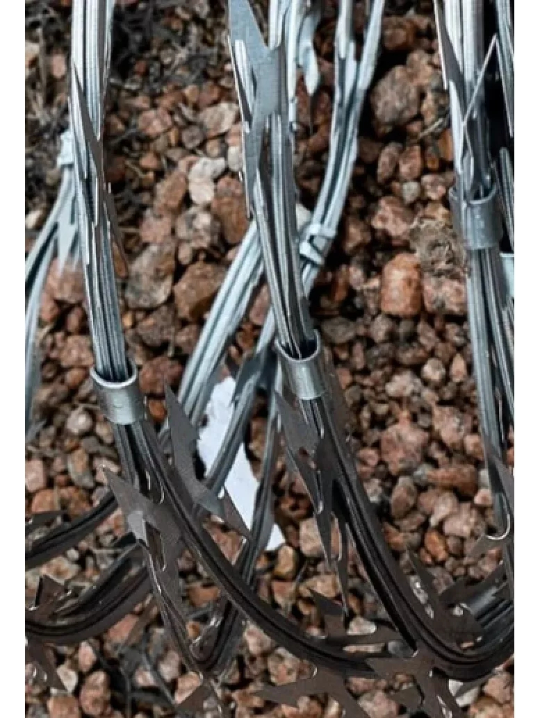 Concertina Doble 100mt + 10kg Alambre + Tensores + Guantes - Imagen 4