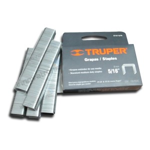 Grampas 5/16 Pulgadas Et-19, Et-21 Truper Caja 1000 Uidades