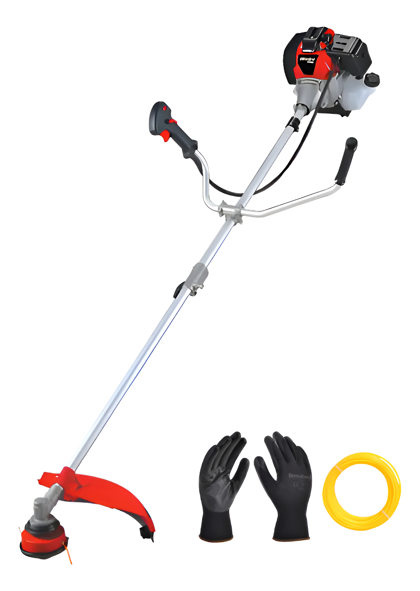 Desmalezadora 52cc Hessen Pro + 10m Tanza + Par De Guantes