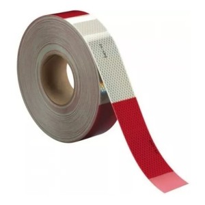 Cinta Reflectiva Roja Blanca Tipo 1 Metro - Tyt