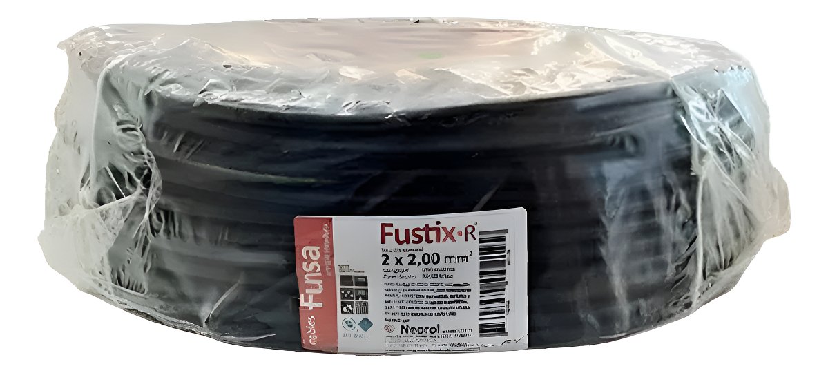 Cable Bajo Goma 2x2 Rollo 100 Metros - Tyt