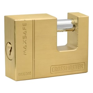 Candado De Bronce Maxsafe Perno Horizontal 70mm Crossmaster