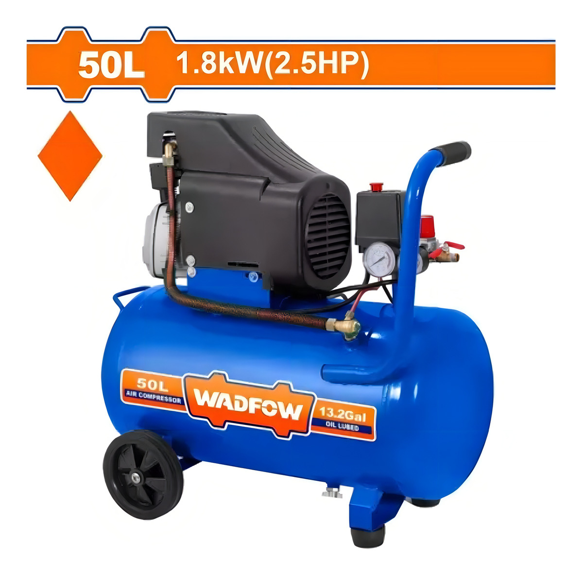 Compresor De Aire 50lt 2.5hp Wadfow Wap3a50 - Imagen 2