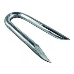 Grampa Para Cerco Alambre 4mm Galvaniz Tipo U 20mmx40mm X Kg