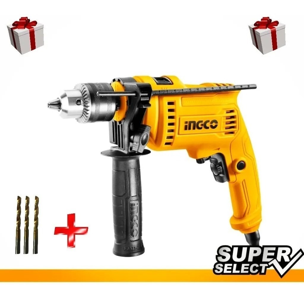 Taladro Percutor 680w Ingco Id6808 Pared Metal Madera Pro