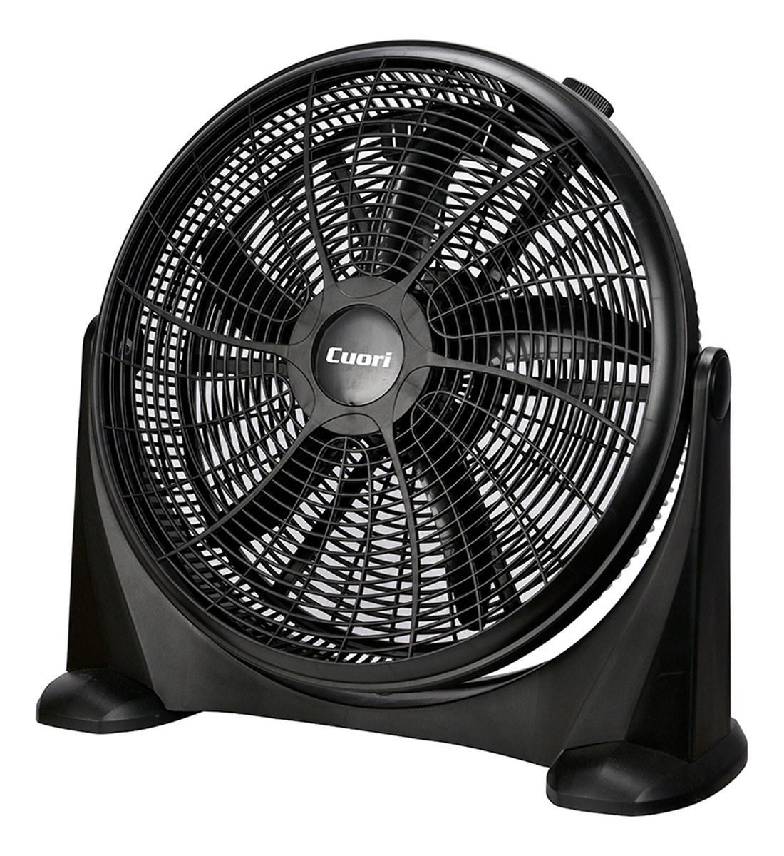 Ventilador Turbo Cuori Amico 5 Aspas 90w Inclinacion Manual Color De La Estructura Negro Color De Las Aspas Negro Diámetro 51 Cm Material De Las Aspas Plástico - Imagen 3