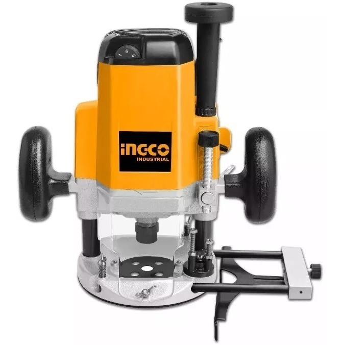 Fresadora Trompo Router De Mano 6, 8, 12 Mm Ingco 2200w Tyt - Imagen 3