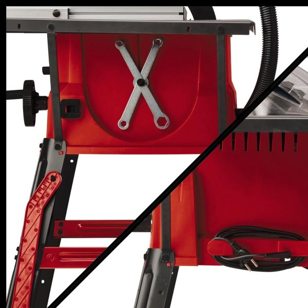 Sierra Circular De Mesa Einhell 10 Tc-ts 2025/2u 1800w Color Rojo 50 - Imagen 11