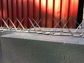 Pinchos O Puas De Seguridad Para Muro En Acero Inoxidable - Imagen 6