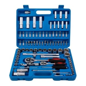 Juego De Dados Tubos 94pcs Industrial Encastre  1/2  Y  1/4  - Tyt