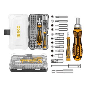 Set Destornillador C 55 Accesorios Blister Ingco Hksdb0558