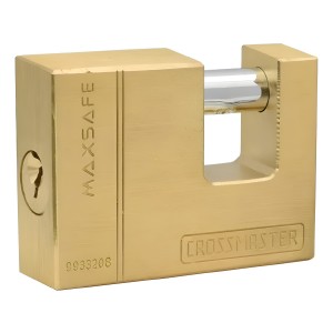 Candado De Bronce Maxsafe Perno Horizontal 50mm Crossmaster