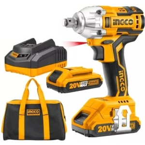 Llave De Impacto Sin Carbones Ingco 20v All In One Ciwli2001