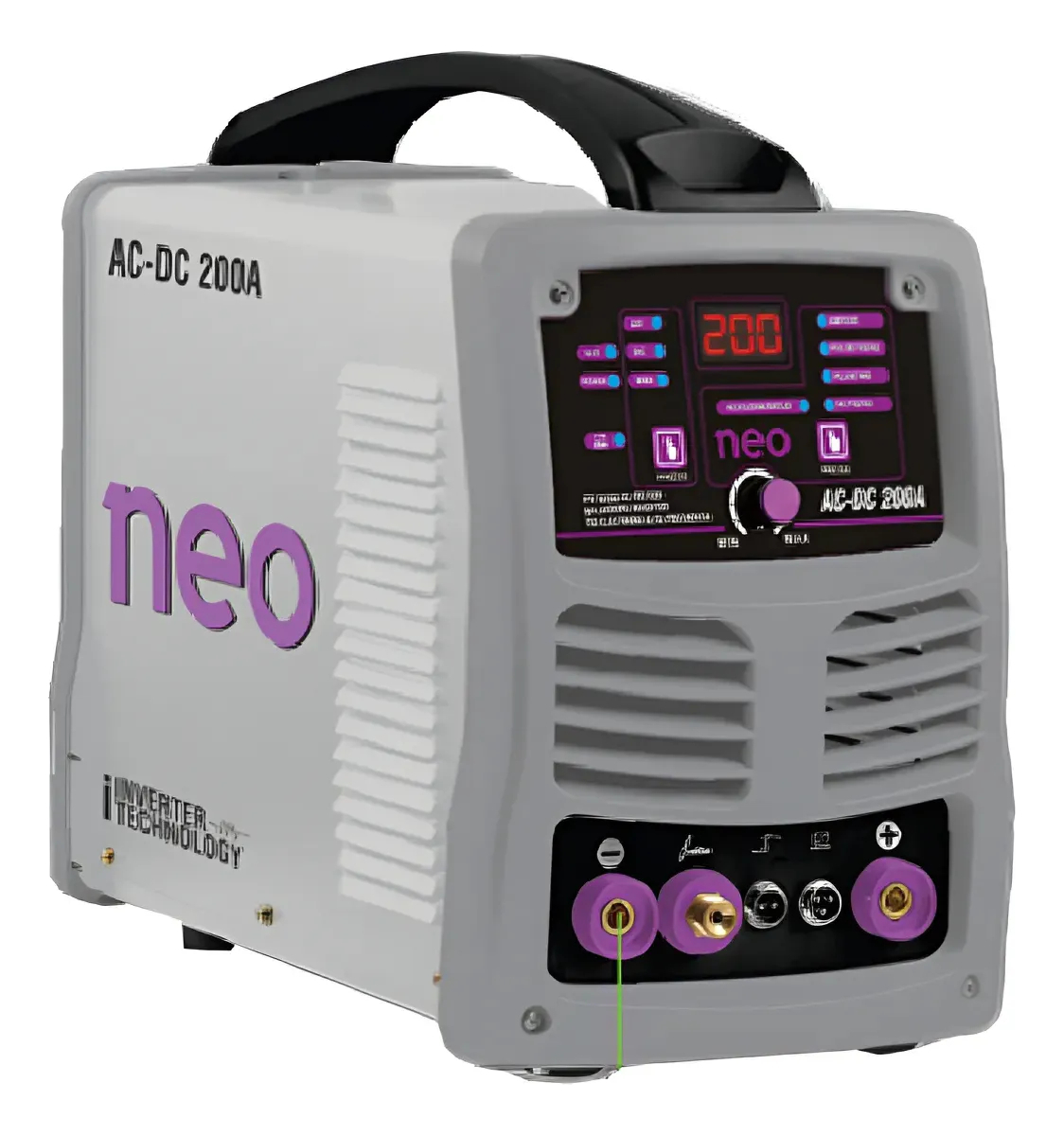 Soldadora Inverter Neo Ite10200/ac-dc/220 Color Gris - Imagen 2