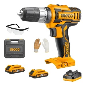 Taladro Atornillador 20v P20s Selec Ingco 2baterias Industri