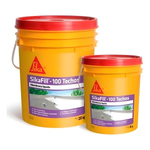 Membrana Líquida Sikafill - 100 Techos 20+4kg Colores