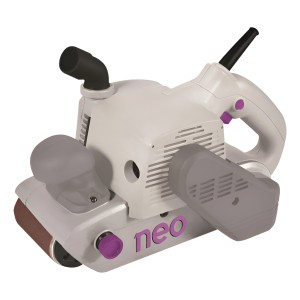 Lijadora De Banda 1200w Neo 100x610mm C/bolsa Para Polvo -sc Color Gris Frecuencia 50hz 50 Hz