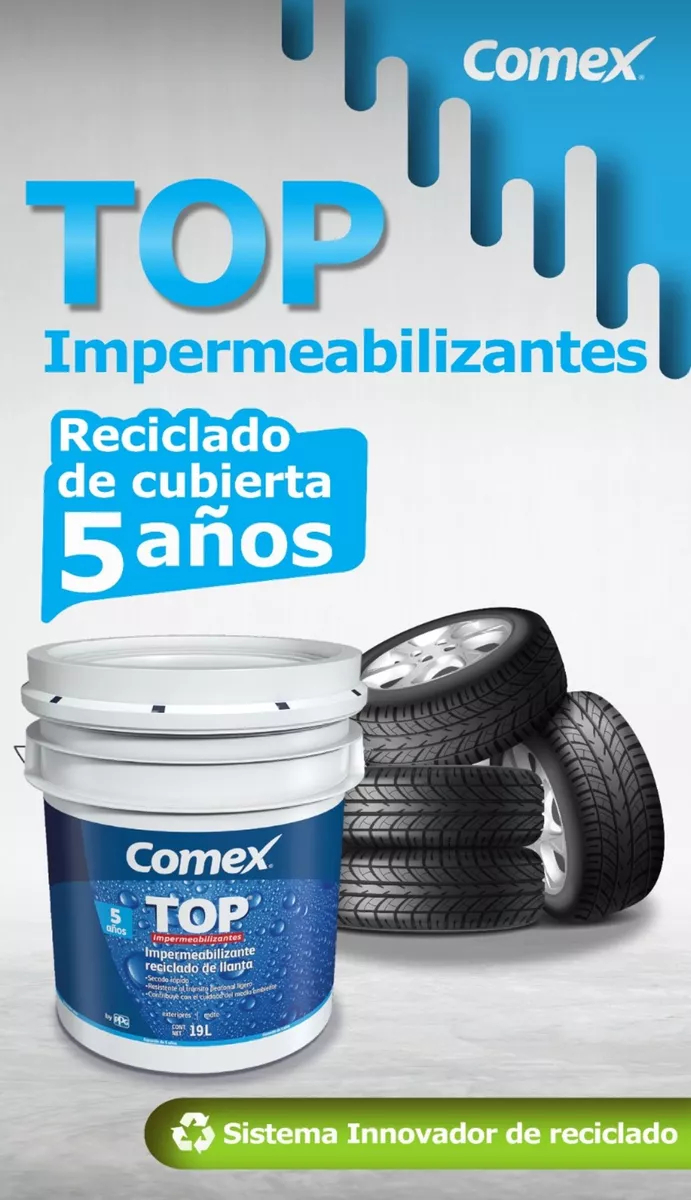 Membrana Top Impercaucho Reciclado Cubiertas 23kg 5años Acabado Mate Color Rojo - Imagen 2