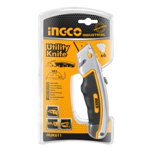 Trincheta Sk5 Con 6 Hojas Ingco Huk611