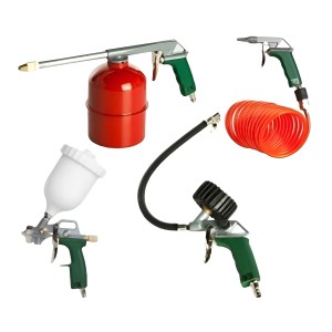 Kit Montana Para Compresor 5 Piezas Color Azul