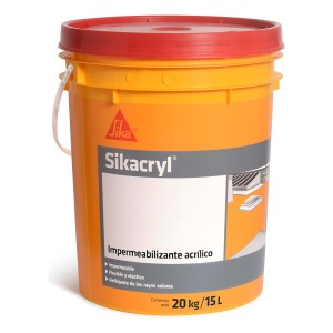 Sikacryl Impermeabilizante Liquida 20 Kgs. Colores Tyt
