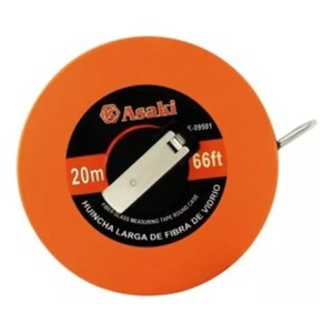 Cinta Metrica Agrimensor 20 Mts Asaki Ask-09501